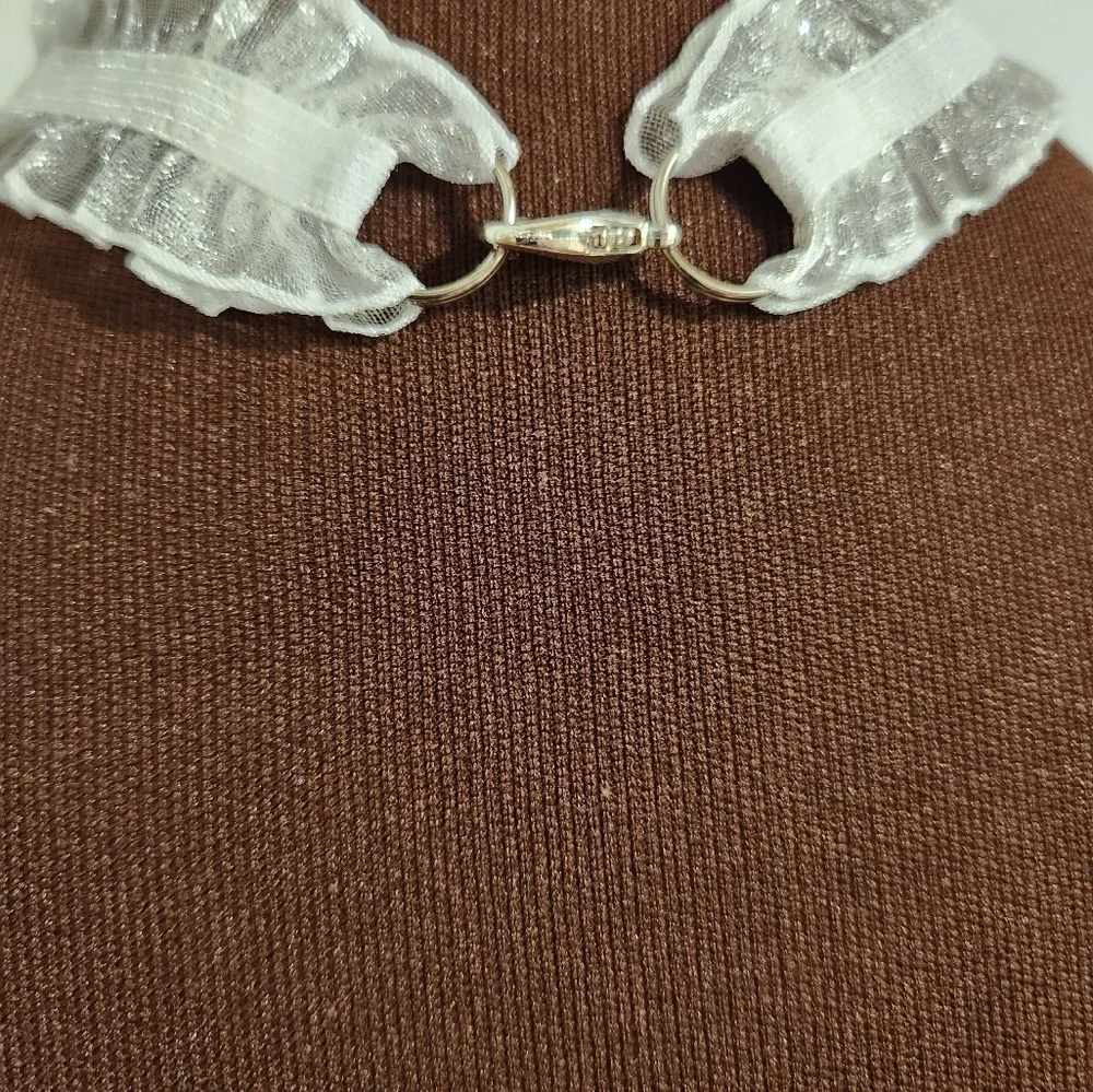 Hand Crafted Floral Choker Necklace Yellow White Flower Choker